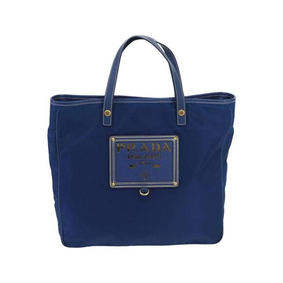 Pre Loved Prada Women Blue Handbags - Picture 2 of 8